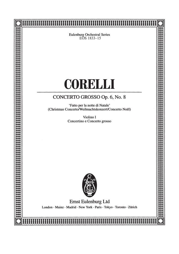 Concerto grosso g-Moll op. 6/8